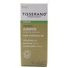 TISSERAND 滴莎藍德 薄綠色純精油9ml, 杜松香, 1盒, 9ml