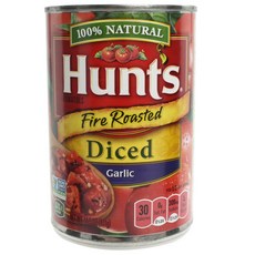 Hunt's 火烤大蒜切塊番茄, 1罐, 411g