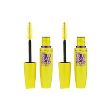 MAYBELLINE 媚比琳 豐盈睫毛膏 9.2ml, 2個, 華麗黑色