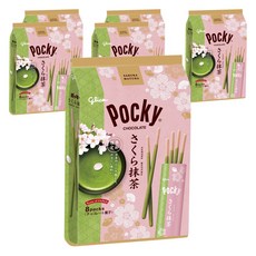 glico 格力高 POCKY餅乾棒 櫻花抹茶, 6個