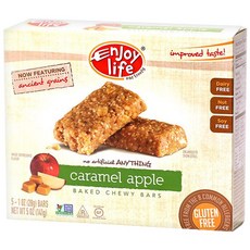 ENJOY LIFE 樂享生活 烘烤穀物棒, Caramel Apple, 28g