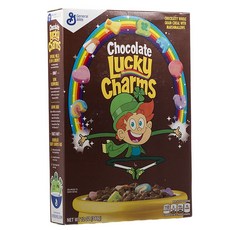GENERAL MILLS Lucky Charms巧克力穀物麥片, 1盒, 340g