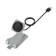 華為 Huawei 二代金屬立式充電支架 適用 Watch 3/4 Pro / GT3 Pro 手錶充電線, 灰色