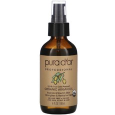 purad'or 冷壓摩洛哥堅果護膚油, 1入, 118ml