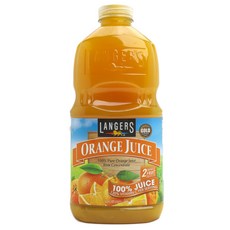 LANGERS 橙汁無麩質, 1個, 1.89L