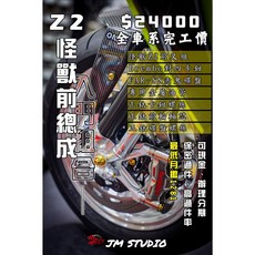 怪獸 Z2 前叉總成套餐 (適用 勁戰/六代/DRG/JETSL/MMBCU)