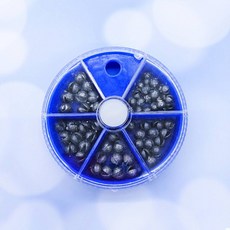 盒裝咬鉛 磯釣夾鉛 路亞配重, 詳見包裝, 詳見包裝, 藍