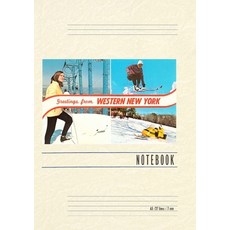 (英文圖書) Vintage Lined Notebook Greetings from Western New York 平裝版, Found Image Press, 英文