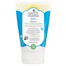 earth mama 礦物成分孩童防曬霜 SPF30, 1份, 84g