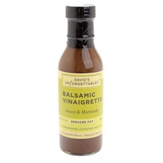 DavidsUnforgettables 黑醋汁和醃料 低脂, 1個, 355ml