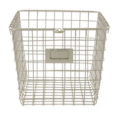 SPECTRUM 儲物籃廚房儲物籃, 緞面鎳