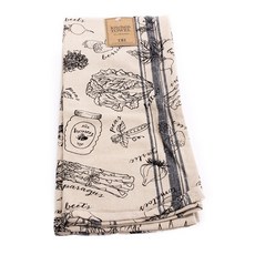 DESIGN IMPORTS 法國市場洗碗巾廚房十字架, 1個, 黑色的