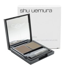 shu uemura 植村秀 眉粉盤, 1個, 海豹棕+石灰色