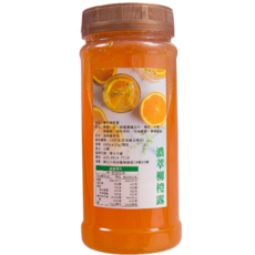 JJ蛋糕烘焙 濃萃柳橙露, 600g, 1個裝