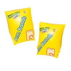 Bestway 兒童手臂圈32033，安全舒適游泳輔助，兒童游泳圈，易攜帶, 黃色, 1個