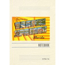(英文圖書) Vintage Lined Notebook Greetings from Tarpon Springs Florida 平裝版, Found Image Press, 英文