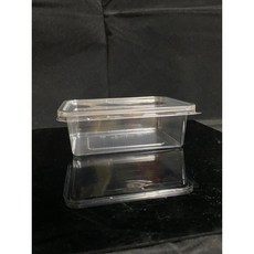 透明餅乾盒50入 方形PET保鮮盒 - 餅乾、千層蛋糕適用