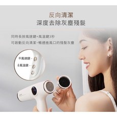 sOlac 第二代 SD-2100 沙龍級負離子溫控吹風機 (附烘罩), 白色