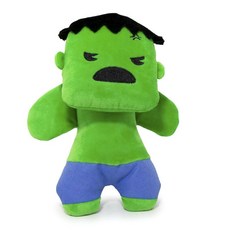 Buckle-Down 卡哇伊站立姿勢狗玩具 Squeaker 毛絨毛絨玩具, 1個, 綠巨人