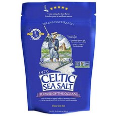 CELTIC SEA SALT 海鹽花, 1個, 454克