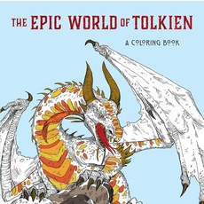 The Epic World of Tolkien: A Coloring Book 平裝版, Thunder Bay Press, 英文