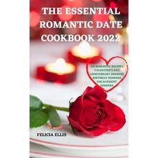 (英文圖書) The Essential Romantic Date Cookbook 2022 精裝版, Felicia Ellis, 英文