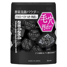 Kanebo 佳麗寶 suisai 美肌酵素黑粉潔顏粉, 1個, 12.8g