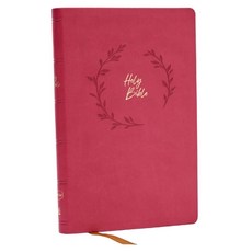 (英文圖書) NKJV Value Ultra Thinline Bible Leathersoft Pink Red Letter Comfort Print Imitation Leather, Thomas Nelson, 英文, 仿皮