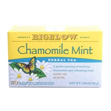 BIGELOW 洋甘菊薄荷草本茶茶包, 20件, 1.5克