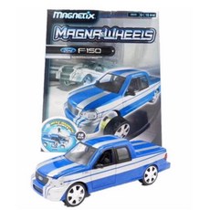Magna Wheels 拼裝車組合車合金車模型車，磁性拆裝工程車玩具，現貨速發, 1套裝