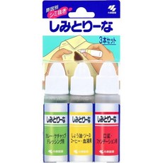 小林製薬 日本製 衣物去漬筆 3入組 隨身清潔 針對咖哩醬油口紅等污漬