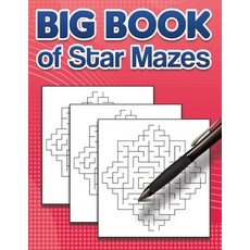 (英文圖書)Big Book of Star Mazes: 100 fun star mazes with solutions 平裝版, Independently Published, 英文