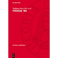 (英文圖書) Fringe '89: Proceedings of the I. International Workshop on Automatic Processin... 精裝版, de Gruyter, 英文