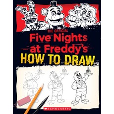 (英文圖書)How to Draw Five Nights at Freddy's: An Afk Book 平裝版, Scholastic Inc., 英文