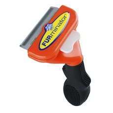 FURminator 長毛狗專用除毛器 M號, 1個, 紅色的
