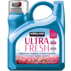 Kirkland Signature 科克蘭 超濃縮清新香衣物柔軟精, 1個, 5.53L