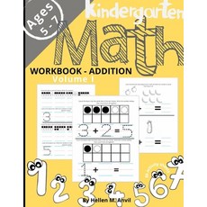 (英文圖書)Kindergarten Math Addition Workbook Age 5-7 平裝版, Lulu.com, 英文