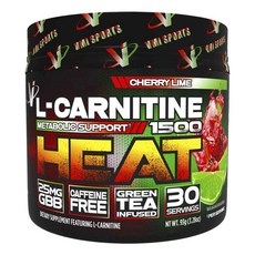 VMI SPORTS 左旋肉鹼 1500 熱, 93g, 1罐, 櫻桃酸橙口味