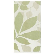 CREATIVE BATH 留影浴巾, 1個, 綠+白