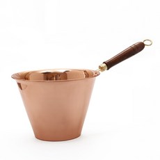 OLD DUTCH INTERNATIONAL 木柄銅製造型湯鍋, 銅色, 4.73L