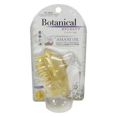 IKEMOTO 池本刷子 Du-Boa Botanical亞麻仁油按摩洗髮梳 AO600, 1個, 黃色的