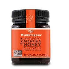 Wedderspoon 純蜂蜜, 250g, 1個