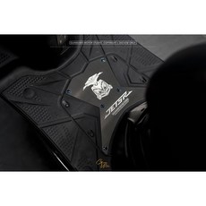 [J.M傑米車藝] JETSL 腳踏板 拉絲紋路高質感 彩鈦螺絲, 白鐵踏板 + 鍍鈦螺絲組,JETSR