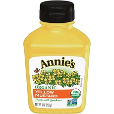 Annie's 無麩質黃芥末, 1個, 255克