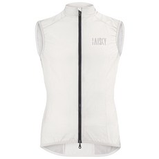 BAISKY百士奇自行車衣雙拉鍊防風背心 BK EVO 白 輕盈透氣 時尚騎行