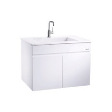 凱撒 Caesar LF5040檯面盆浴櫃組 EH05040AP 浴室收納 簡約設計 防潮耐磨, 純白