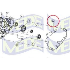 MEDE JAWA 42 BOBBER 曲軸箱墊片