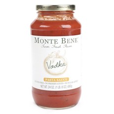MONTE BENE 義大利麵醬伏特加, 1個, 680克
