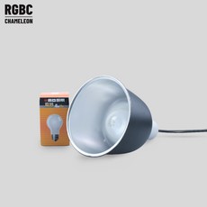 RGBC 爬蟲冬日加溫燈 40W 變色龍 爬蟲 守宮 蜥蜴專用保暖燈, 消光黑, 1個