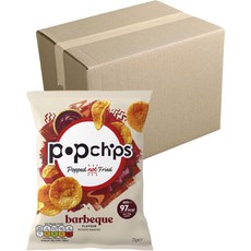 popchips 洋芋脆片 燒烤口味, 15個, 23g